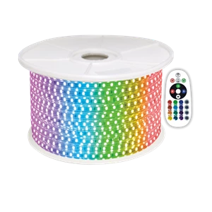 ریسه نواری تزئینی 60LEDs) RGB LED SMD 5050) تک لاین - 7 وات بر متر